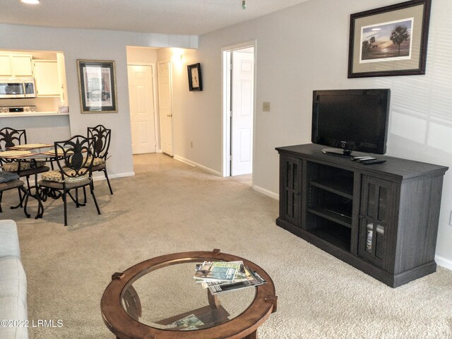 1231 Ladys Island Dr Unit 221, Port Royal, SC 29935 - living area featuring baseboards and carpet flooring