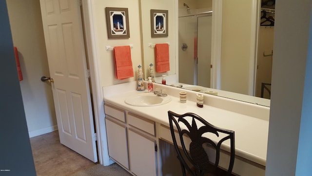 1231 Ladys Island Dr Unit 221, Port Royal, SC 29935 - full bathroom featuring vanity and a stall shower