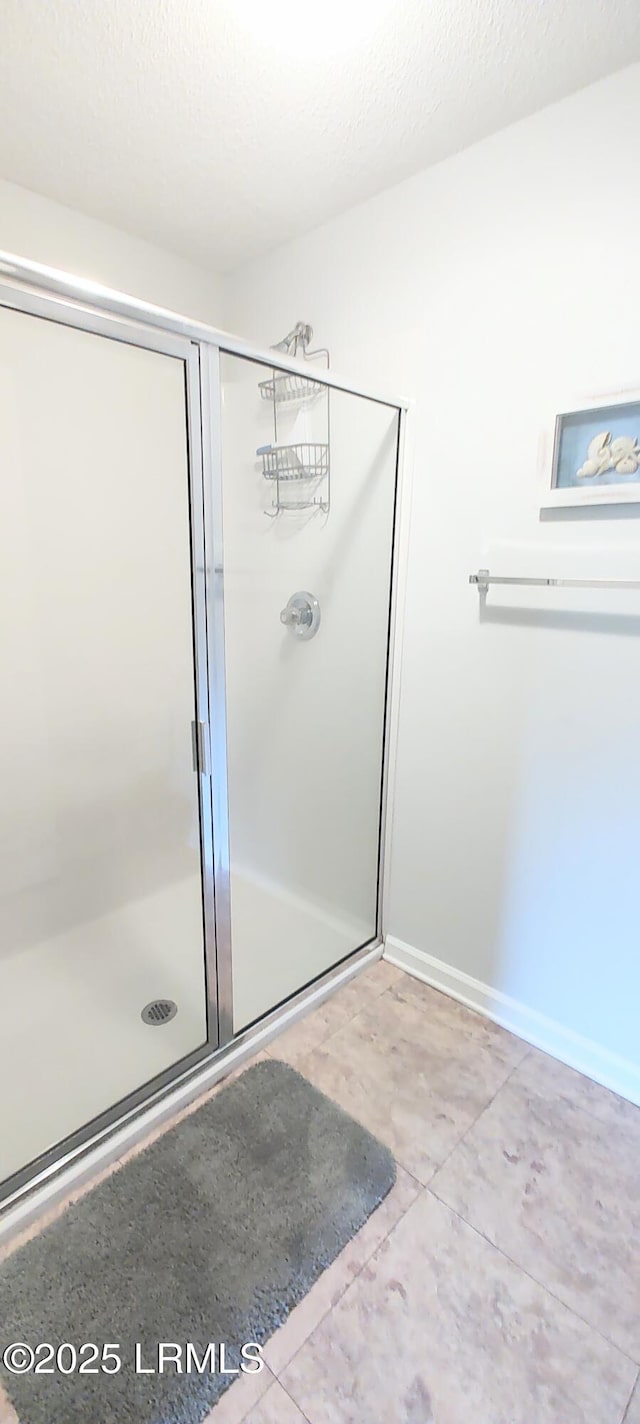 1231 Ladys Island Dr Unit 221, Port Royal, SC 29935 - full bath with a stall shower and tile patterned floors