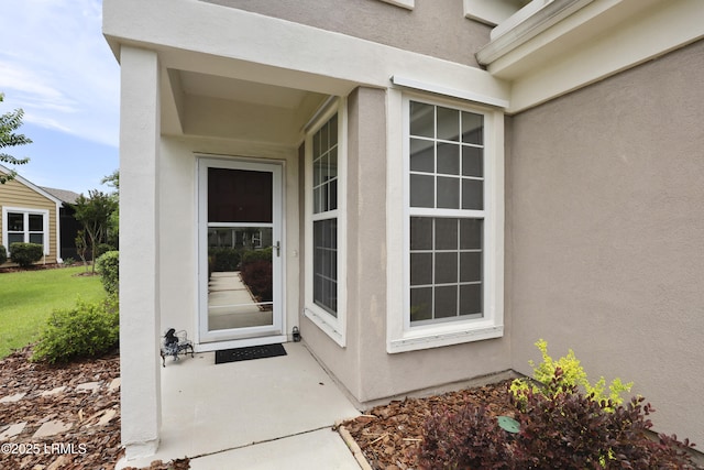 6 Callisto Rd, Okatie, SC 29909 - property entrance featuring stucco siding