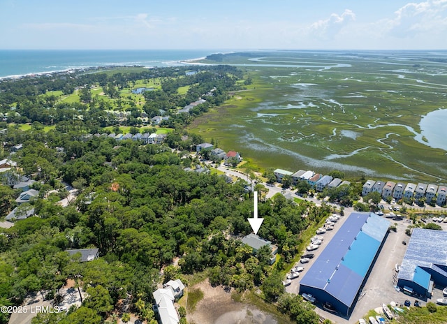 373 Pike Dr, Fripp Island, SC 29920 - drone / aerial view of a nearby body of water
