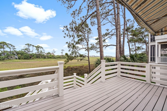 view of deck