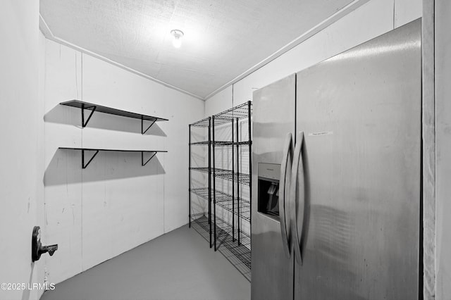 view of storage room
