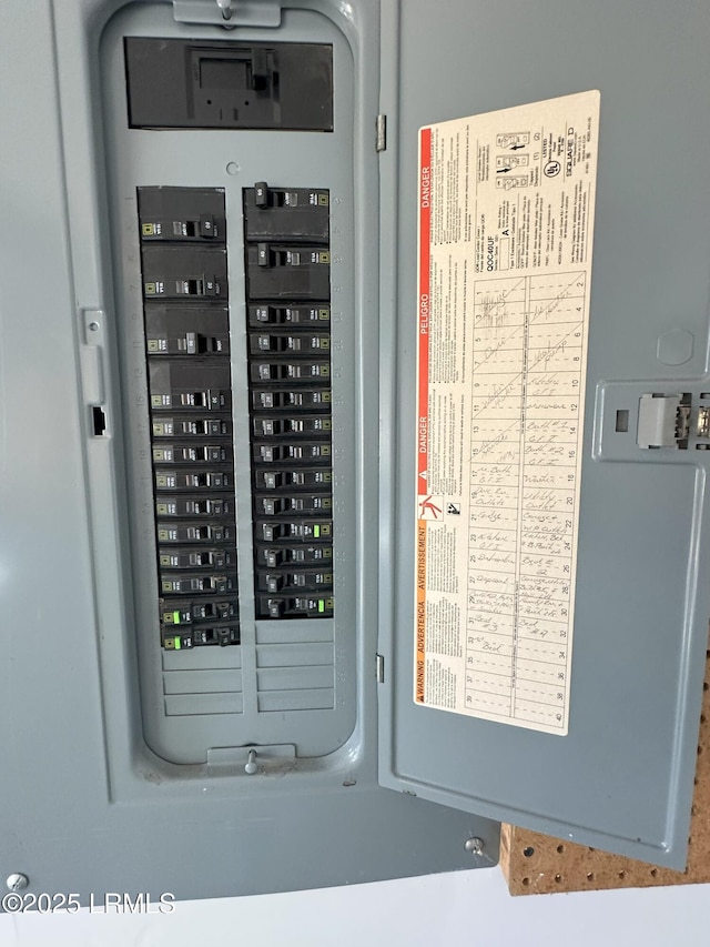 utilities with electric panel