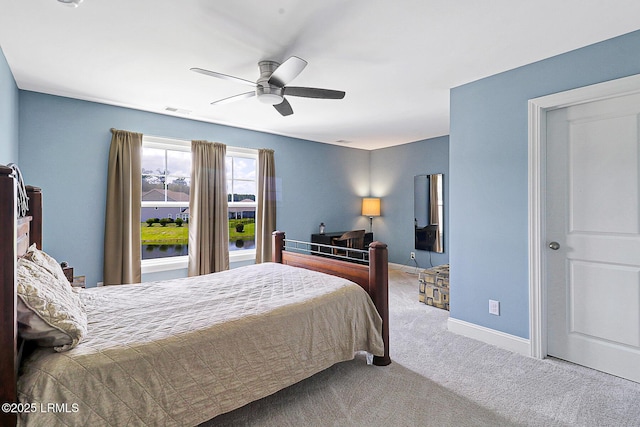 296 Hulston Landing Rd, Bluffton, SC 29909 - carpeted bedroom featuring baseboards and ceiling fan