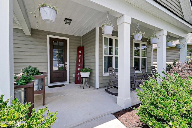 296 Hulston Landing Rd, Bluffton, SC 29909 - view of exterior entry featuring covered porch
