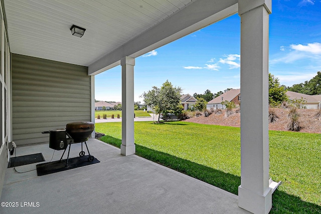 296 Hulston Landing Rd, Bluffton, SC 29909 - view of patio / terrace with a residential view and a grill