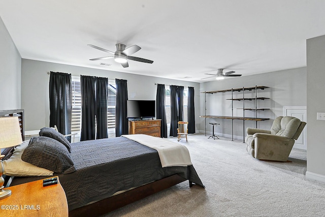 296 Hulston Landing Rd, Bluffton, SC 29909 - carpeted bedroom featuring baseboards and ceiling fan