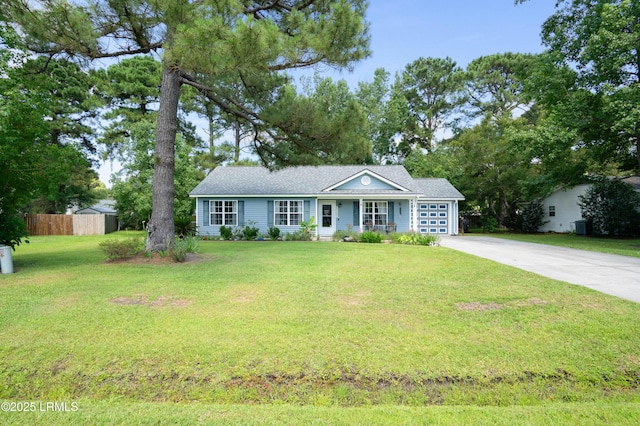 6 Wegeon Ln, Beaufort, SC 29906 - single story home with driveway and a garage