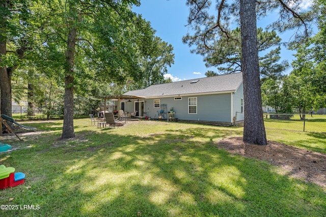 6 Wegeon Ln, Beaufort, SC 29906 - back of house with a patio area