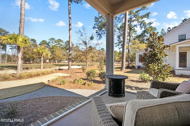 view of patio