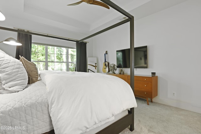 5 Canebrake Ln, Bluffton, SC 29910 - bedroom with light carpet and ceiling fan