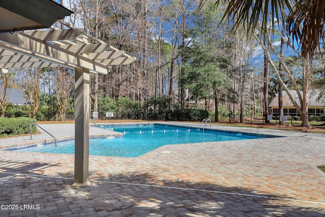 5 Canebrake Ln, Bluffton, SC 29910 - community pool featuring a patio area and a pergola