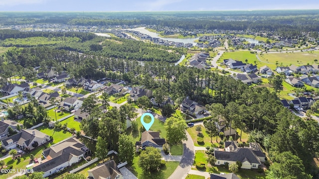 5 Junction Way, Bluffton, SC 29910 - view of property location featuring nearby suburban area, a large body of water, and a heavily wooded area