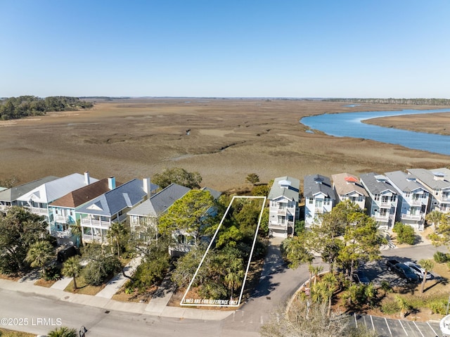 864 Bonito Dr, Fripp Island, SC 29920 - birds eye view of property with a residential view