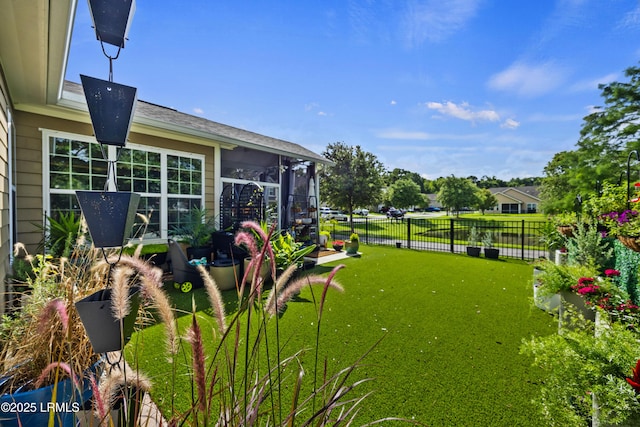 36 Independence Pl, Bluffton, SC 29910 - view of yard featuring a sunroom