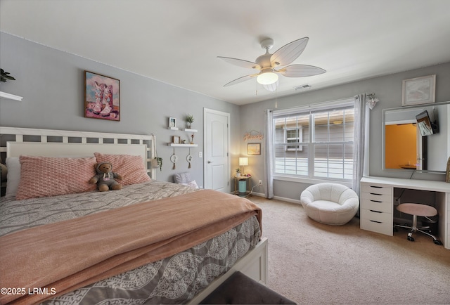 36 Independence Pl, Bluffton, SC 29910 - bedroom featuring light carpet and ceiling fan