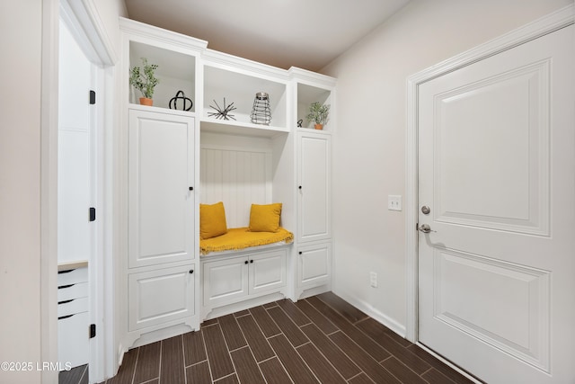 36 Independence Pl, Bluffton, SC 29910 - mudroom featuring wood tiled floors and baseboards
