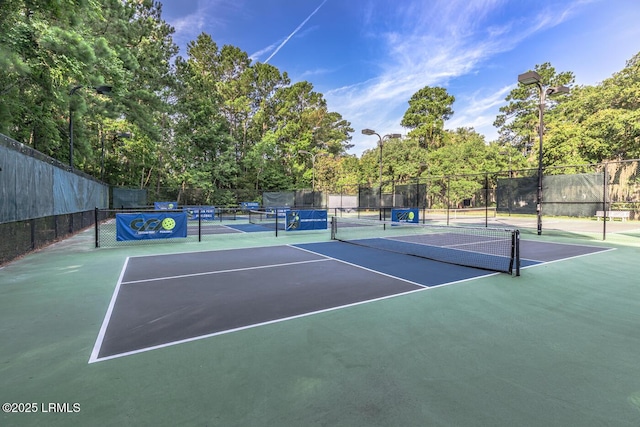 view of sport court