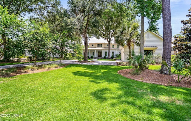 575 Distant Island Dr, Beaufort, SC 29907 - view of front of property featuring a front lawn
