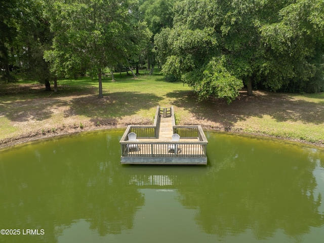 575 Distant Island Dr, Beaufort, SC 29907 - dock area with a water view