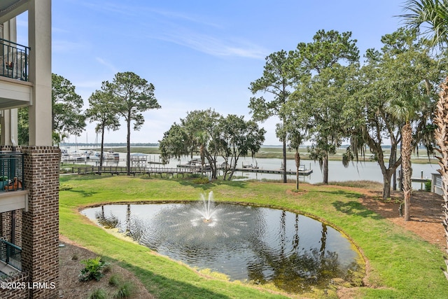 15 Sunset Blvd Unit 1201, Beaufort, SC 29907 - view of community with a water view and a yard