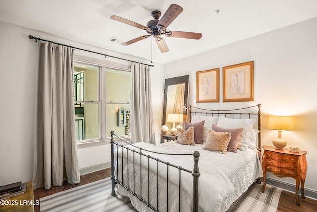 15 Sunset Blvd Unit 1201, Beaufort, SC 29907 - bedroom featuring wood finished floors and a ceiling fan