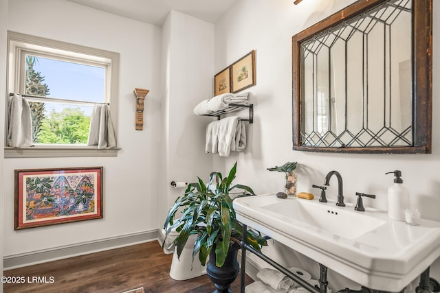 15 Sunset Blvd Unit 1201, Beaufort, SC 29907 - bathroom with wood finished floors and baseboards