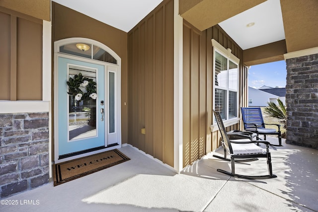 view of property entrance