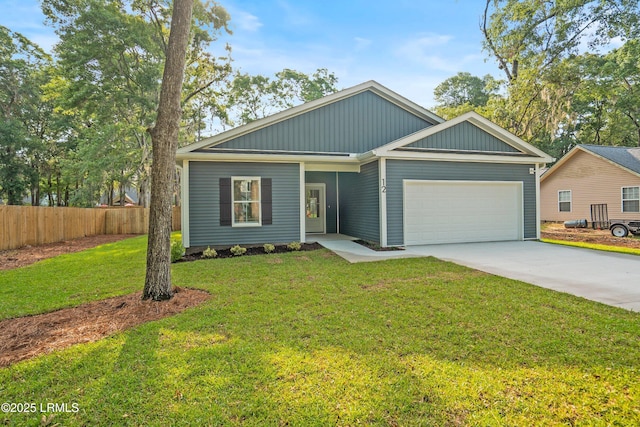 12 Meagan Dr, Beaufort, SC 29907 - view of front facade with a garage and driveway