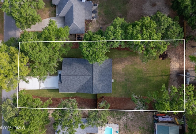 12 Meagan Dr, Beaufort, SC 29907 - aerial view of property's location with property parcel outlined
