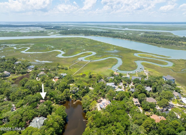 905 Gull Cv, Fripp Island, SC 29920 - aerial view of property and surrounding area with a large body of water and a local golf course