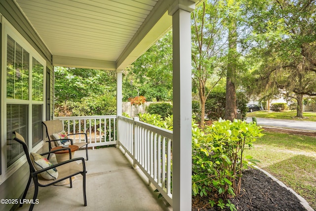 106 Winyah Way, Beaufort, SC 29906 - view of porch
