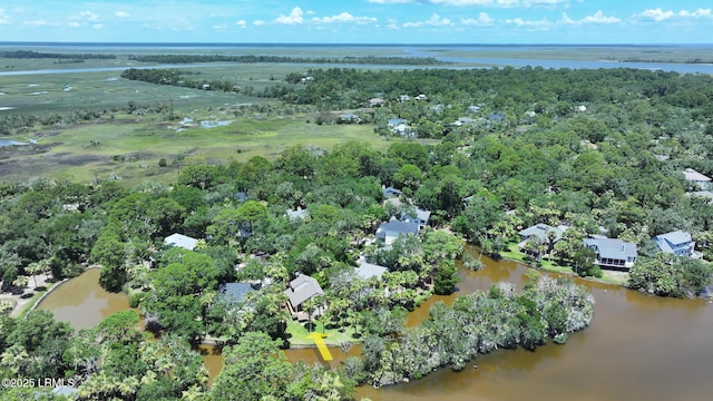 129 Sea Otter Ln, Fripp Island, SC 29920 - aerial overview of property's location with a large body of water