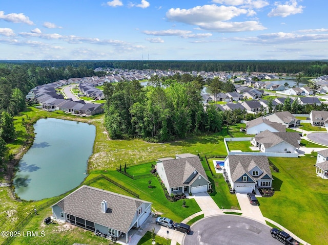 276 Monument St, Ridgeland, SC 29936 - aerial view of residential area featuring a large body of water