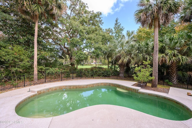 view of swimming pool