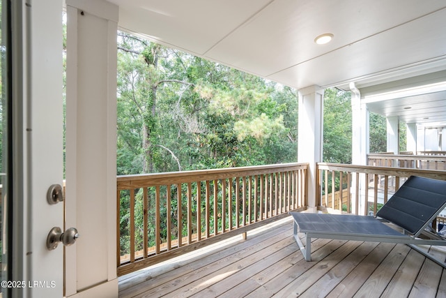 123 Sandcastle Ct, Hilton Head Island, SC 29928 - view of wooden terrace