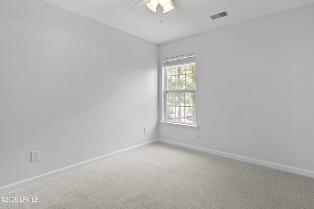 22 Sandy Pointe Dr, Bluffton, SC 29910 - carpeted spare room featuring baseboards and ceiling fan