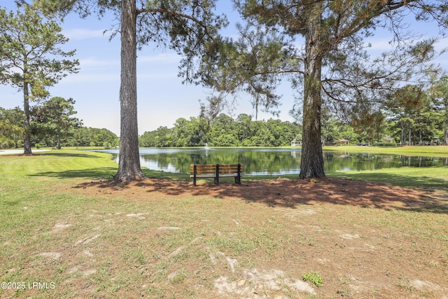 22 Sandy Pointe Dr, Bluffton, SC 29910 - view of green lawn featuring a water view