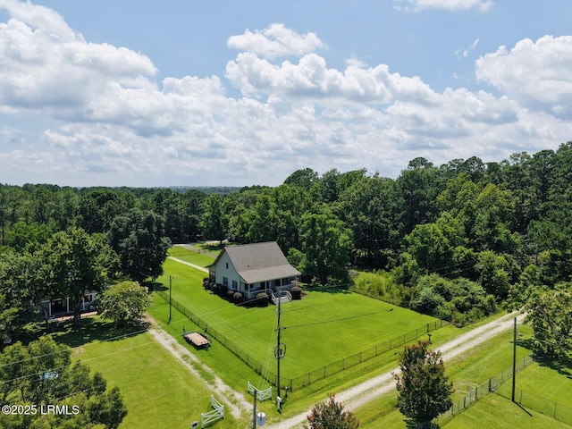 189 Deloss Point Rd, Ridgeland, SC 29936 - overview of rural landscape with a forest