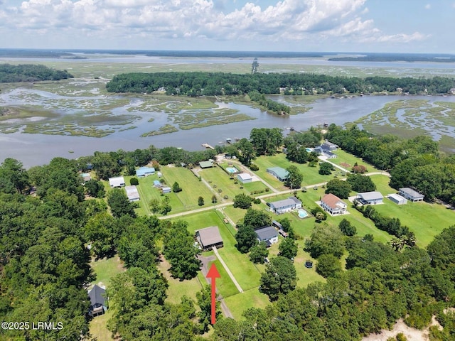189 Deloss Point Rd, Ridgeland, SC 29936 - drone / aerial view of a nearby body of water