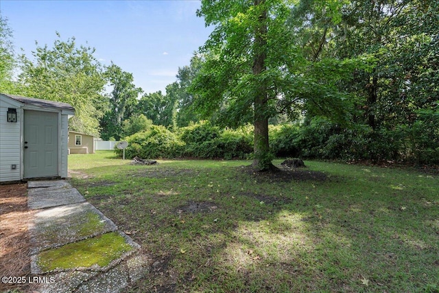 1730 Battery Park Dr, Port Royal, SC 29935 - view of grassy yard featuring an outdoor structure