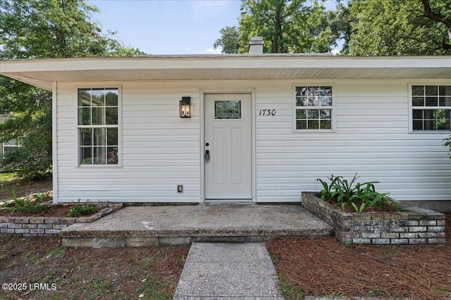 1730 Battery Park Dr, Port Royal, SC 29935 - doorway to property featuring a chimney