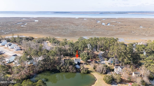 104 Grande Oaks, Beaufort, SC 29906 - aerial view with a beach view and a water view