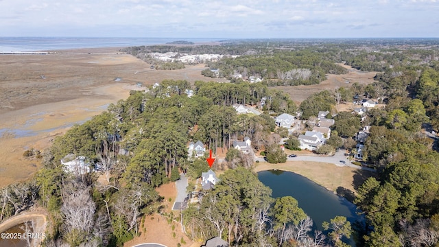 104 Grande Oaks, Beaufort, SC 29906 - aerial view featuring a water view