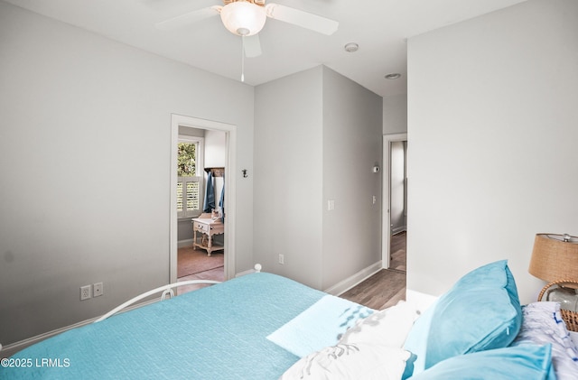 104 Grande Oaks, Beaufort, SC 29906 - bedroom featuring hardwood / wood-style flooring and ceiling fan