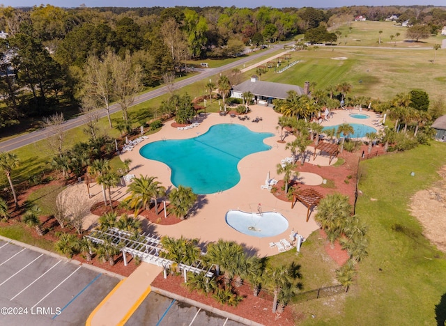 view of community pool