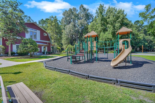 249 Hitching Post Cres, Bluffton, SC 29910 - community jungle gym featuring a lawn