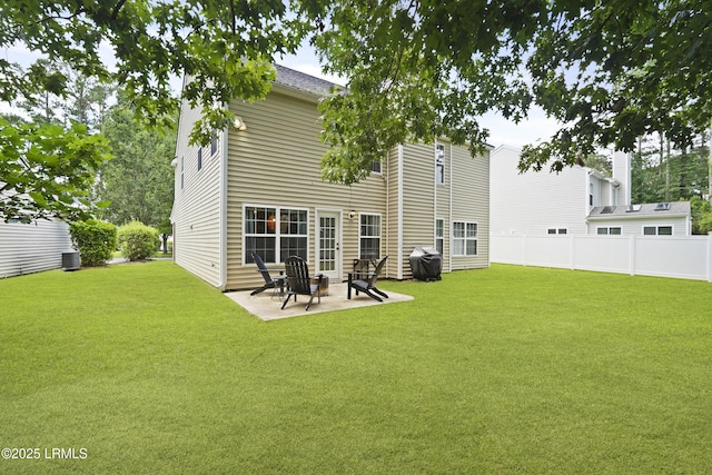 249 Hitching Post Cres, Bluffton, SC 29910 - back of property with a patio area and central AC unit