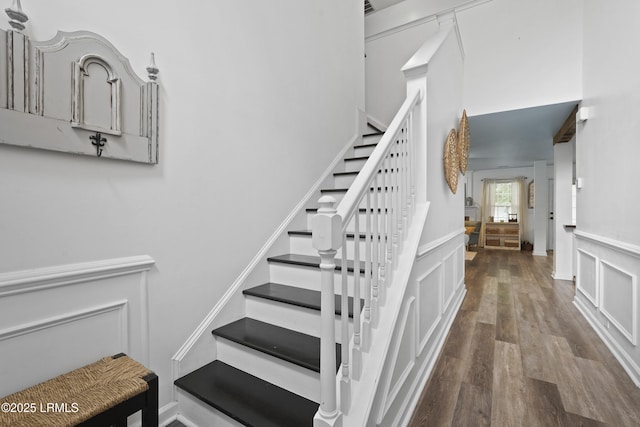 249 Hitching Post Cres, Bluffton, SC 29910 - stairs with wood finished floors
